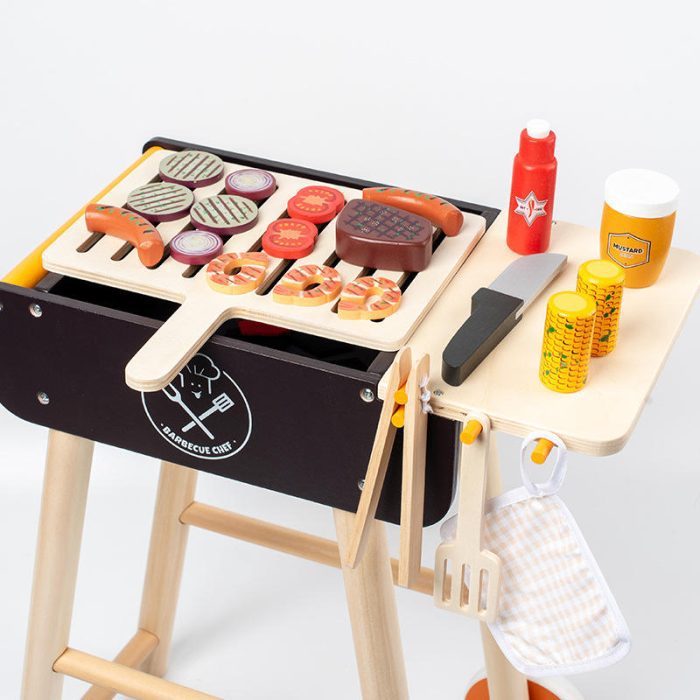 Pretend Play Barbeque Stand - Image 4