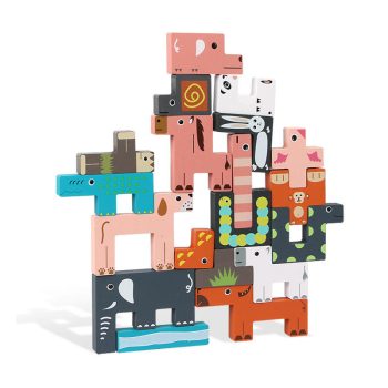 Wooden Animal 3D Puzzle & Tetris Game