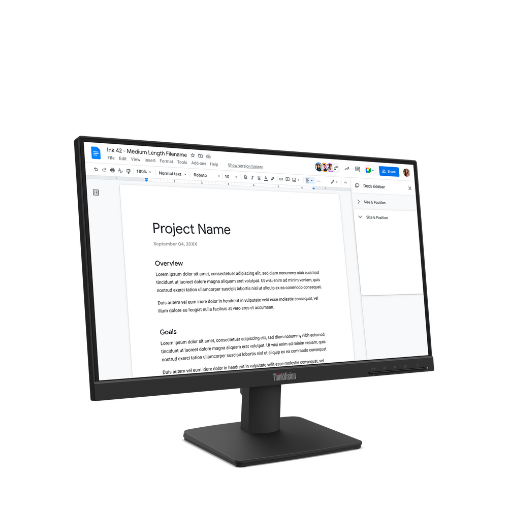 Lenovo S22-4e 21.5" monitor