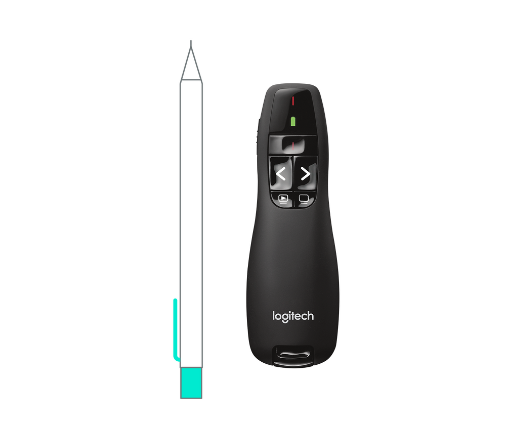 Logitech R400 wireless presenter