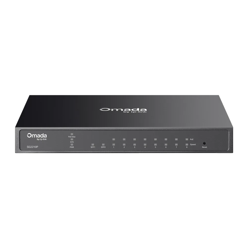 Omada SG2210P 8-port PoE+ switch