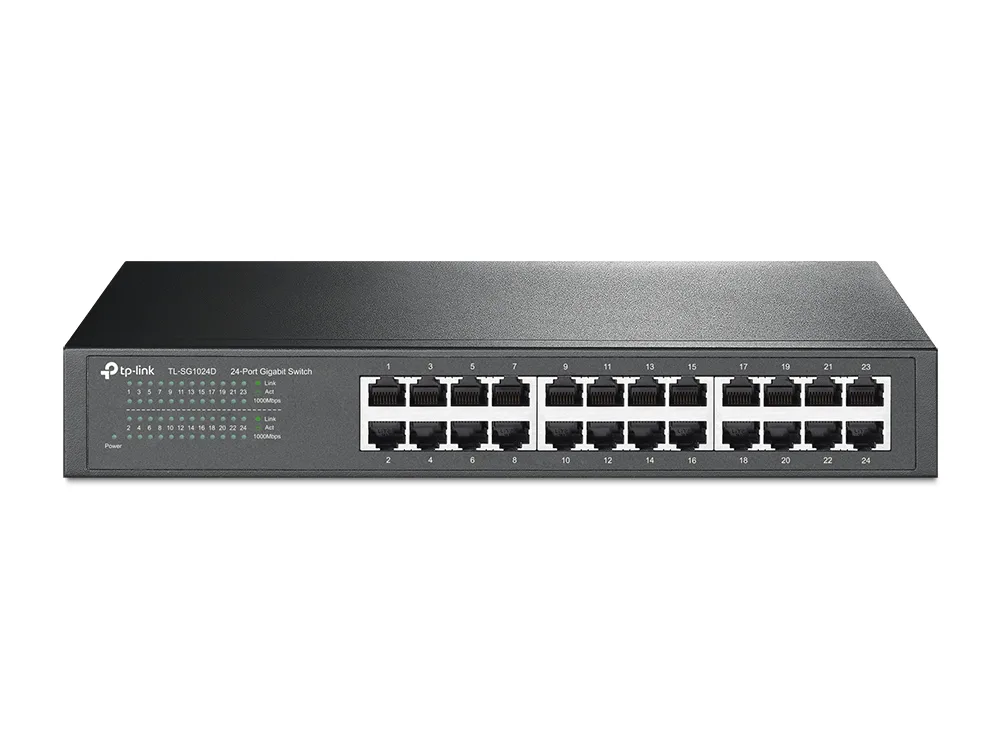 TL-SG1024D 24-port gigabit switch